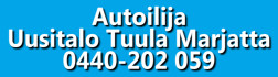 Autoilija Uusitalo Tuula Marjatta logo